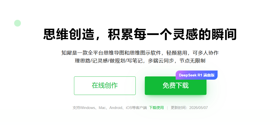 知犀 AI 思维导图