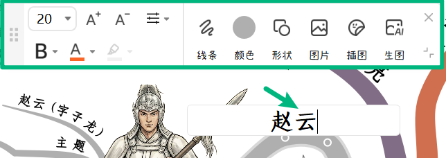 编辑手绘导图