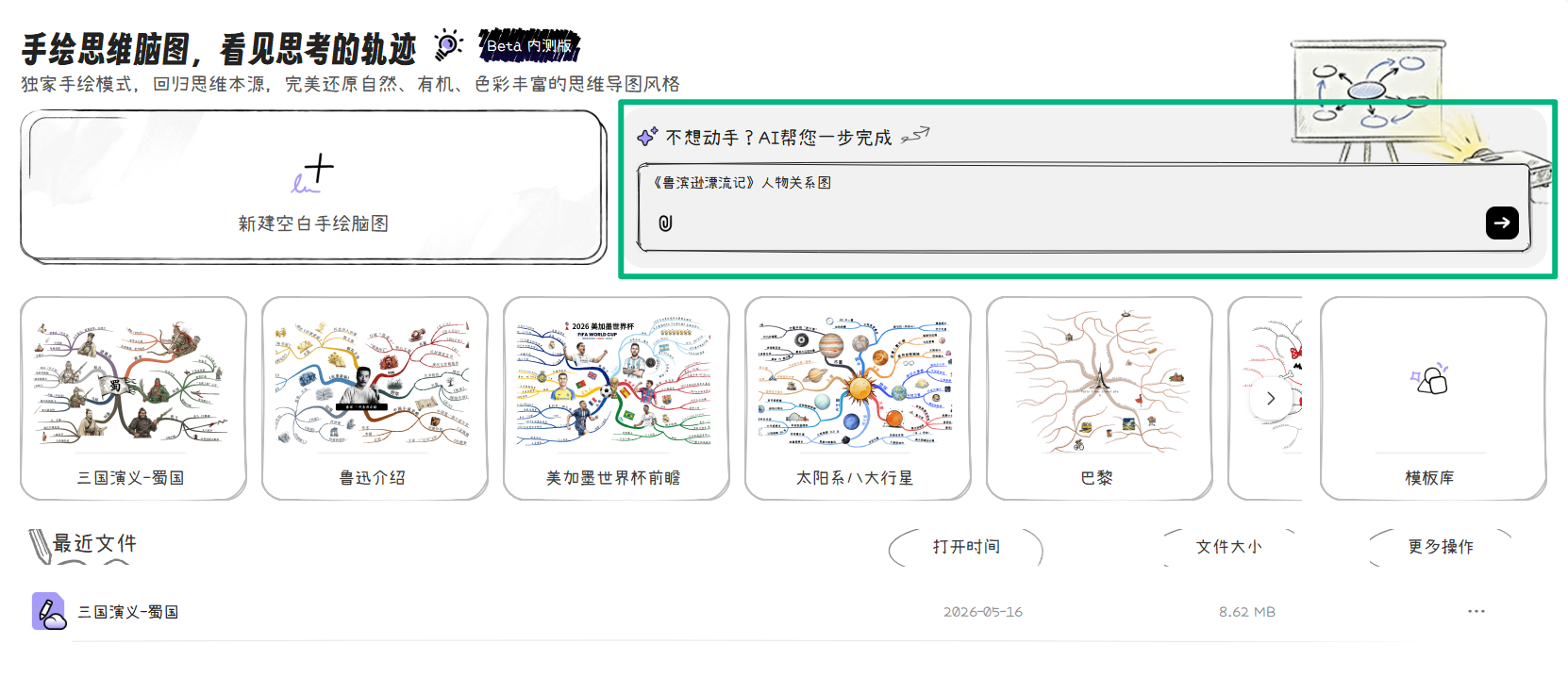 AI生成鲁滨逊漂流记思维导图