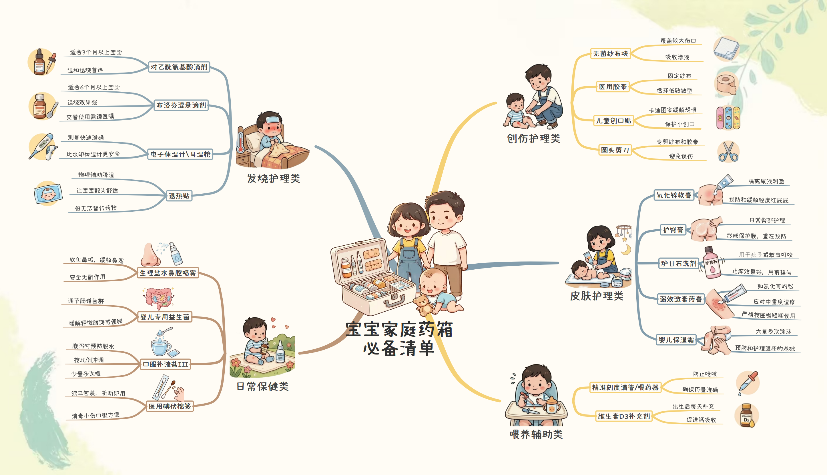 宝宝家庭药箱整理指南：从物品分区到儿童用药安全记录