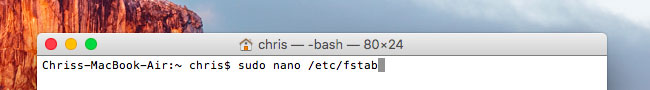 在mac步骤6中写入NTFS驱动器
