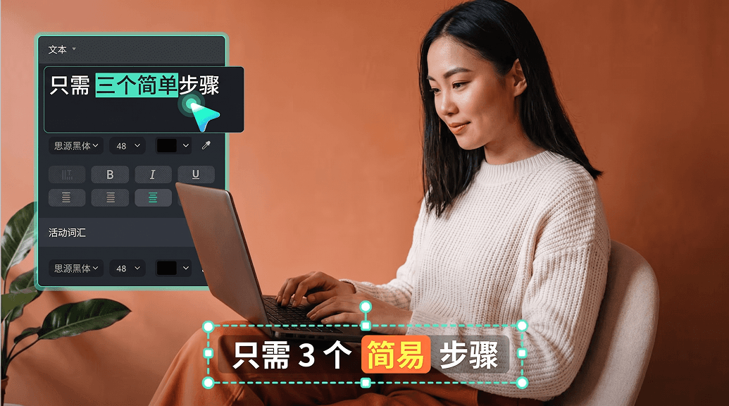灵活定制字幕
