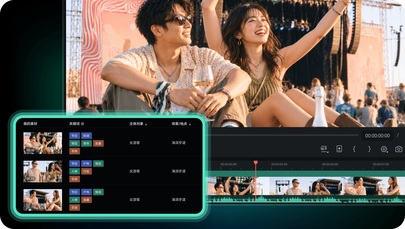 AI素材解析：剪辑前先读懂视频与图片