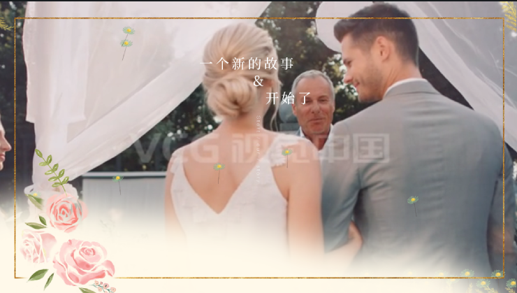 怎样为婚礼视频加上字幕