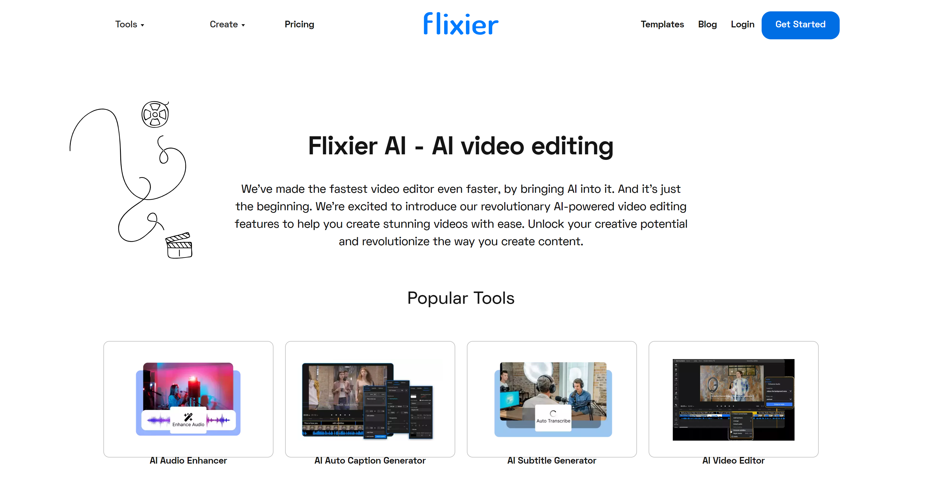 Flixier视频编辑器 AI视频创作平台介绍