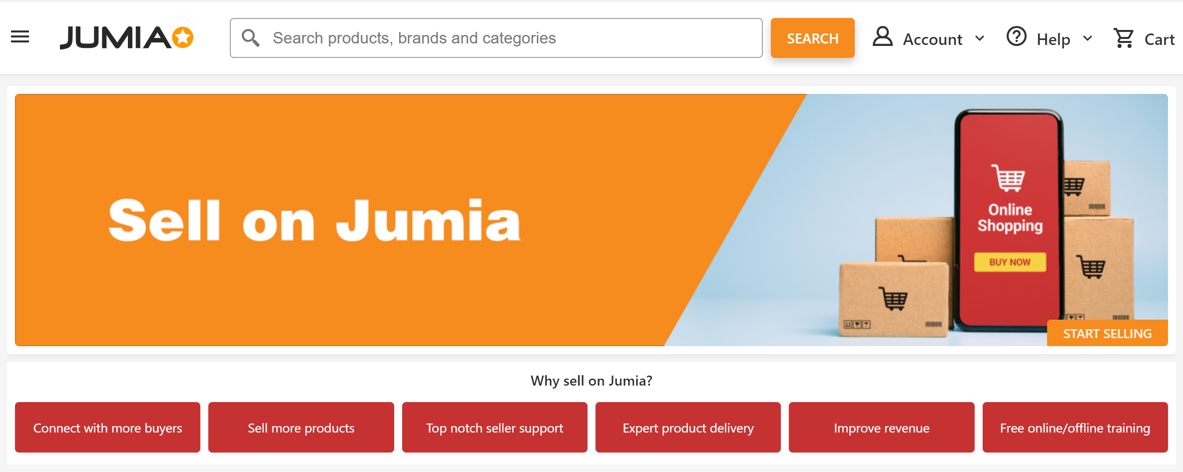 Jumia 非洲跨境电商平台介绍-特点与入驻